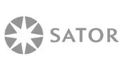 Logo de Sator, cliente de CIG2 en geología y geotecnia